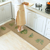 High Quality Absorbent Non-slip Kitchen Floor Mat Rubber Carpet Home Door Mat