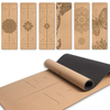 Wholesale Custom Logo Eco Friendly Non Slip Cork TPE Yoga Mat Manufacture