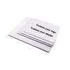 High Quality Custom Blank Sublimation Mouse Pad with Non-Slip Rubber Base