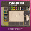 Car Model Parking Lot Rubber Mouse Pad