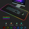 Natural Rubber Large Custom Sublimation Gaming Led RGB Mouse Pads