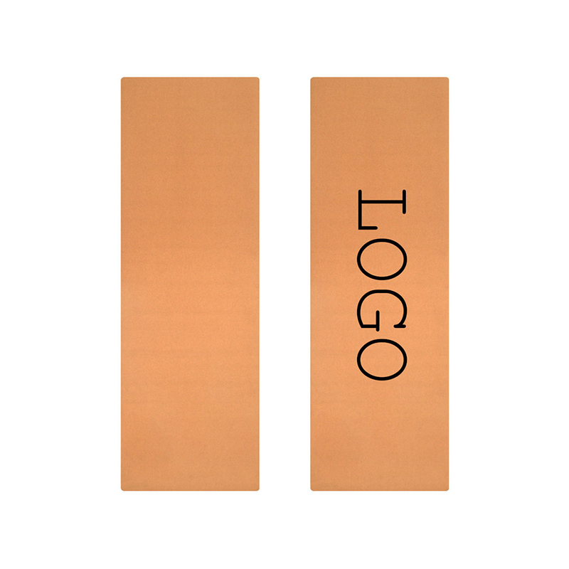 Custom Printed Logo Non Slip Eco Friendly Nature Rubber Cork Yoga Mat