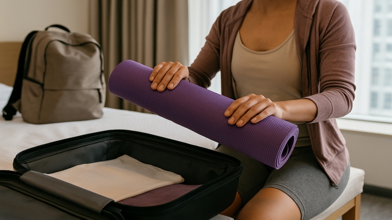 How to Travel with a Yoga Mat The Complete Guide