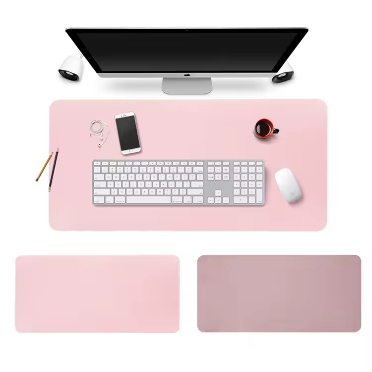 Sell Like Hot Cakes ODM/OEM Desk Mat Leather Customize Various Sizes And Print Large XXL LOGO Computer Keyboard Mouse Mat Pad