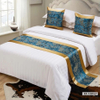 Runner Long Bed Runner Matching Pillow Hotel Bed Runner Cushion Cover Bed End Towel Beddings