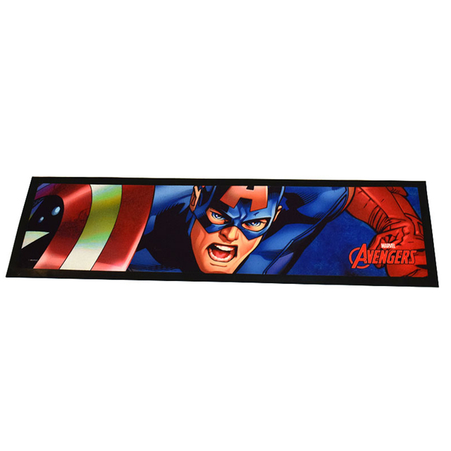 F1 Anti-slip Nitrile Rubber With Sublimation Custom Printing Logo Bar Accessories Bar Spill Mat Natural Nitrile Rubber Bar Mat