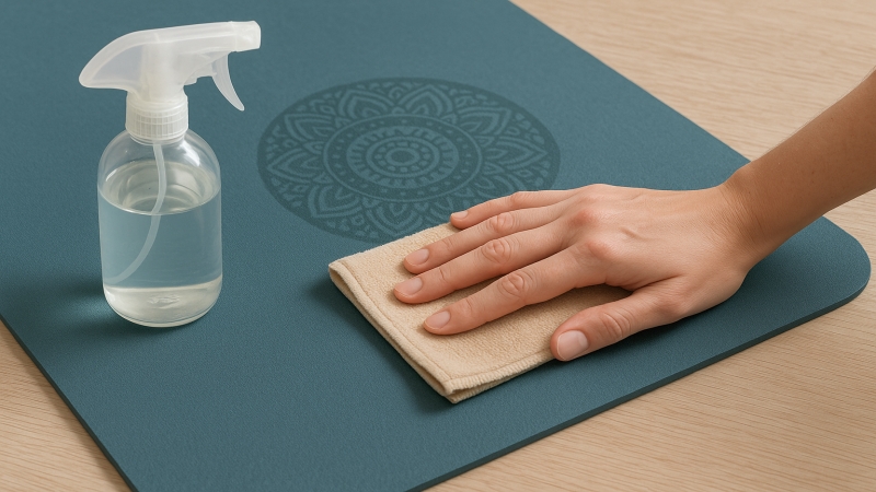 The Fastest Way to Wash a Yoga Mat