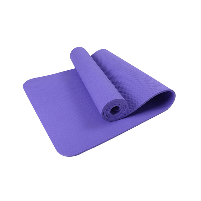 6mm Thick Organic Eco Friendly Non Slip Pilates Fitness Exercise EVA/TPE Yoga Mat