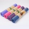 6mm Thick Organic Eco Friendly Non Slip Pilates Fitness Exercise EVA/TPE Yoga Mat