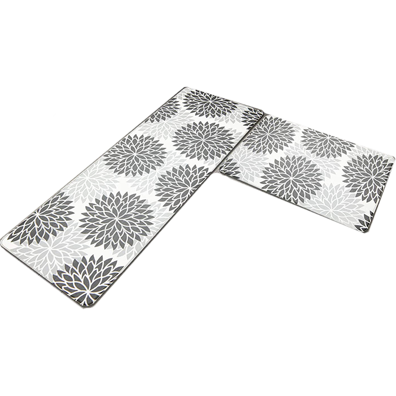 New Cushioned Anti-Fatigue Kitchen Rugs Non-Skid Waterproof PVC Kitchen Rugs And Mats Comfort Standing Kitchen Mats for Floor