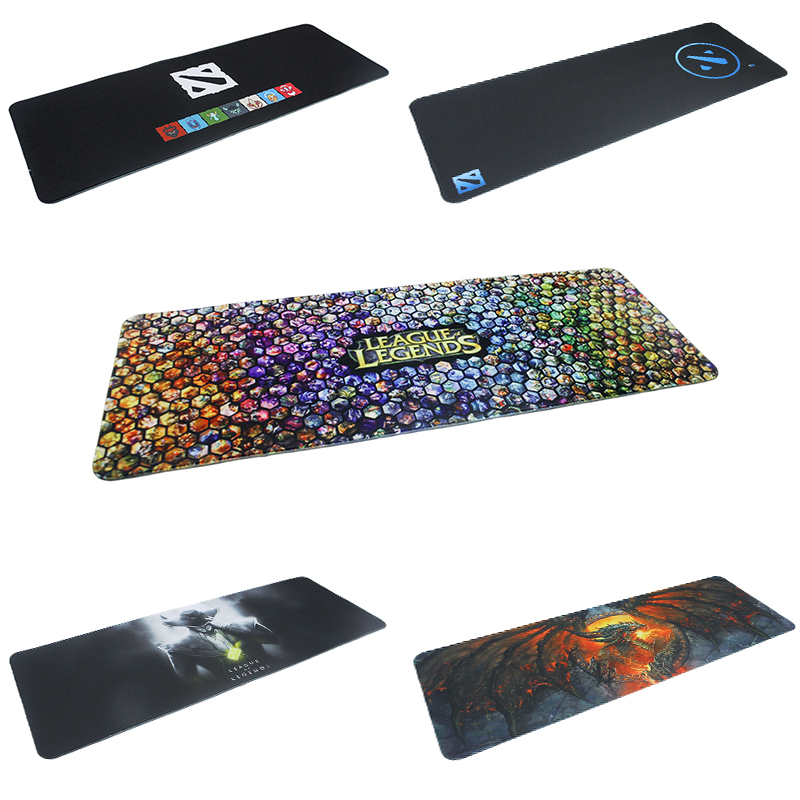 Hot Sale Desk Mat CS GO/LOL/MSI/FORTNITE/overwatch Gaming Keboard Mouse Pads 