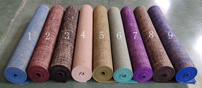 pvc jute yoga mat detail-01