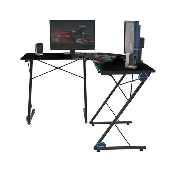 Esports Office Modern Custom Ergonomic Laptop Table L Shaped Gamer Desk Mat RGB Study Gaming PC Computer Table Desk Mat