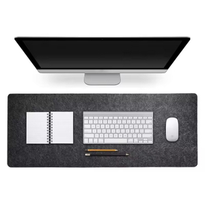 Large Felt Desk Mat Gaming Mouse Pad Keyboard Polyester felt Desktop Computer Mat Felt Suitable For Desk Mat Protective Cover