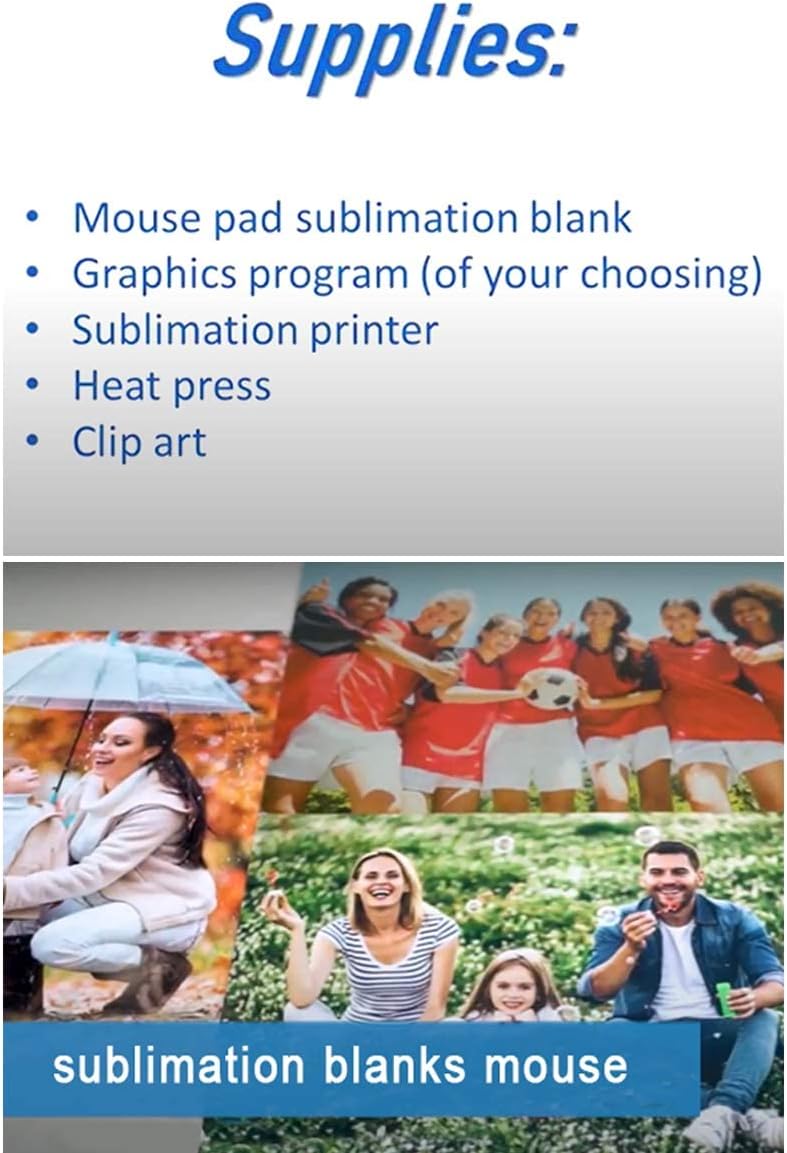 Sublimation Blanks Mouse Pad,32x12 Inch Game Large White Mouse Pads Supplier for Office Home Business Heat Press Printing Picture Logo Crafts (Lock White Edge)