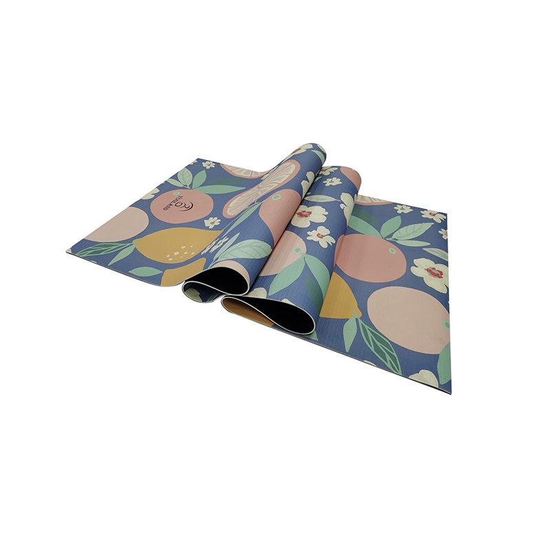 High Density Pattern Cute Exercise Mats Pvc Colorful Yoga Mat