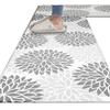 New Cushioned Anti-Fatigue Kitchen Rugs Non-Skid Waterproof PVC Kitchen Rugs And Mats Comfort Standing Kitchen Mats for Floor