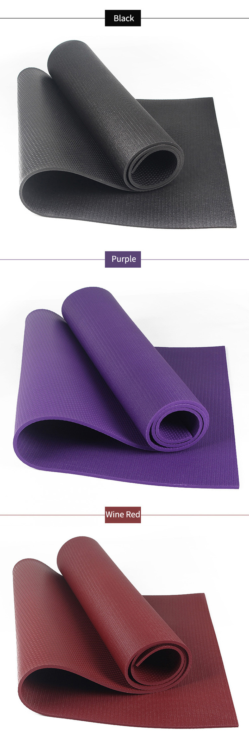 high density pvc yoga mat (10)