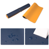 Double-sided leather mouse pad Office Desk Pad PU Leather Writing Mat Waterproof Mouse Pad