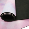 Custom Printed Non-slip Eco-friendly Natural Rubber Suede Yoga Mat Supplier