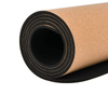 Free Sample Custom Natural Recycled Eco Cork TPE Yoga Mat 