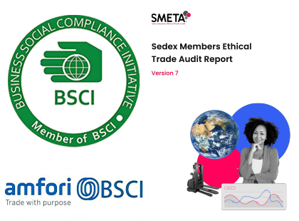 BSCI And Sedex Factory Inspection Qualifications Passed