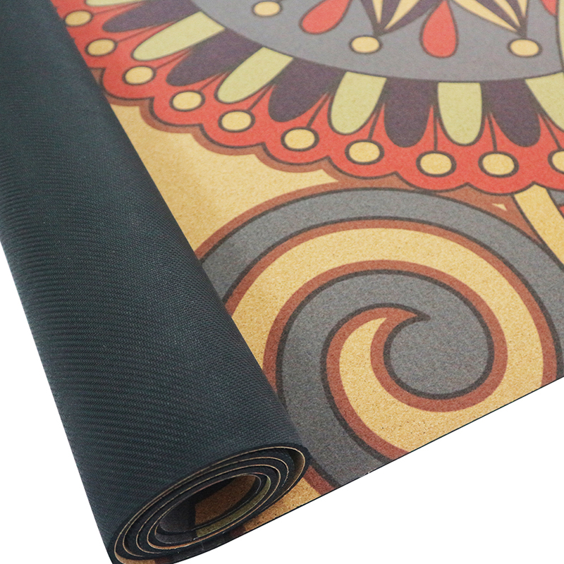 Custom Biodegradable Wholesale Private Label Thick Eco Friendly Natural Cork Yoga Mat