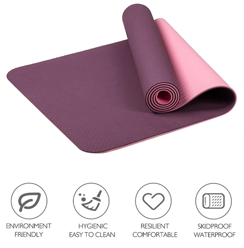 Single Double Yoga Mat detail (1)